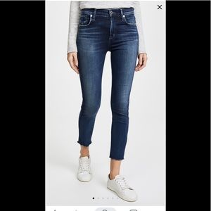 AGOLDE Sophie High Rise Skinny Crop Jeans